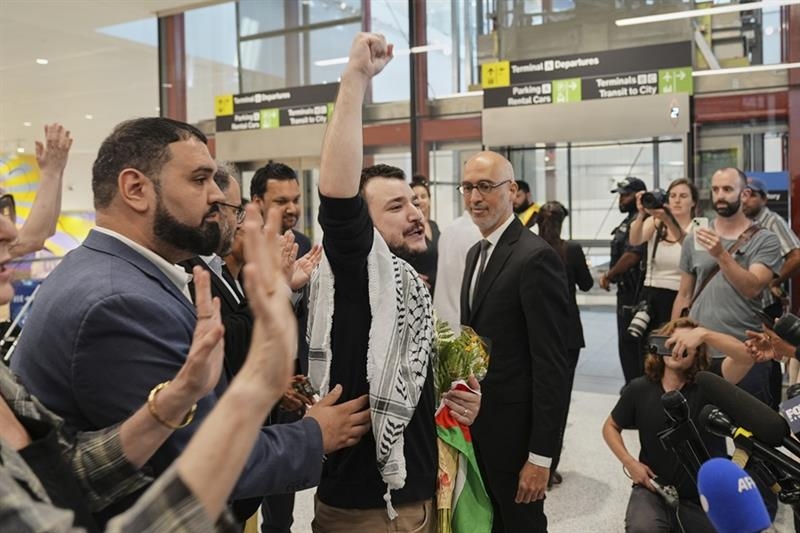 Mahmoud Khalil vows to continue protesting Israel and the war in Gaza after release from detention - War on Gaza