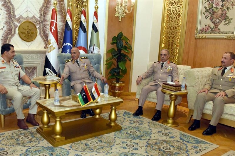 Egypt chief of staff, Libyan counterpart discuss deepening military cooperation