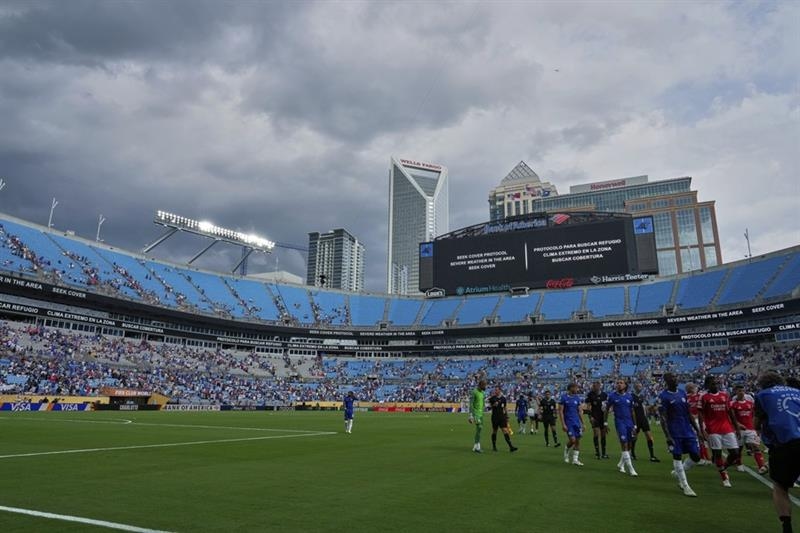 Chelsea-Benfica Club World Cup clash halted due to weather