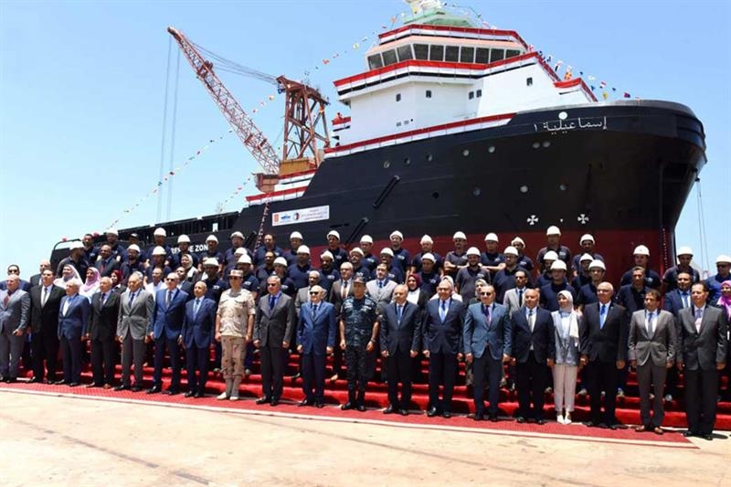 Ismailia 1 tugboat hits the water - Egypt - Al-Ahram Weekly