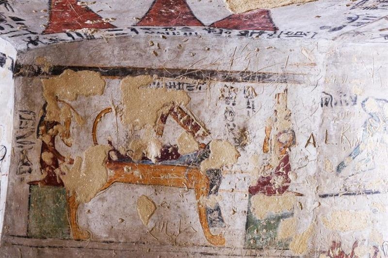 Sohag's 1,800-year-old Tomb of the Towers reopens to public after restoration - Ancient Egypt