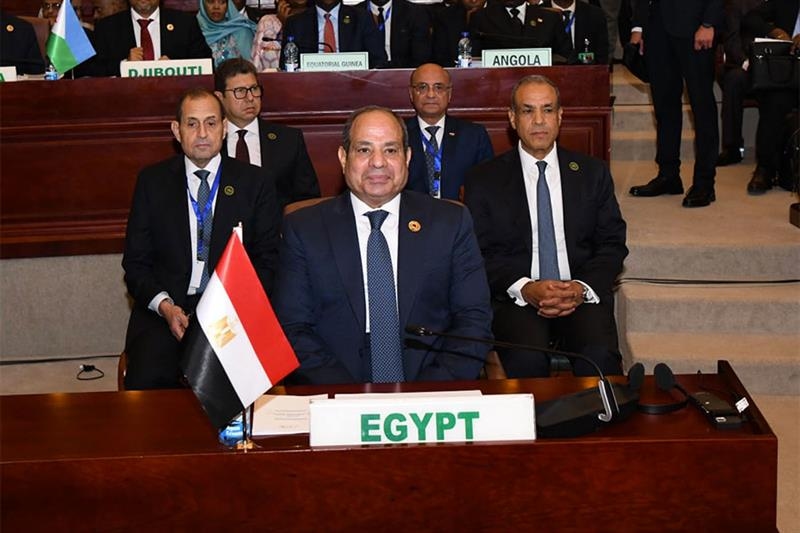 El-Sisi holds high-level talks on cooperation with African leaders on sidelines of AU Summit - Foreign Affairs