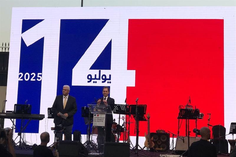 French ambassador affirms strong Egypt ties, insists Palestinians must remain on their land - Foreign Affairs