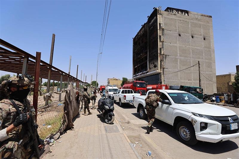 Egypt condoles Iraq over victims of mall fire in Kut - Foreign Affairs