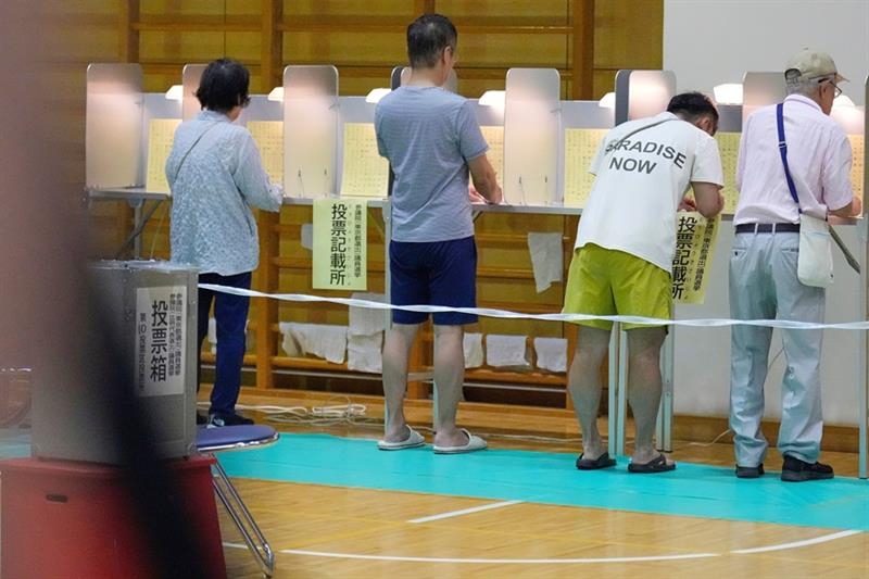 Exit polls show Japan's ruling coalition is likely to lose key election - International