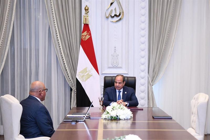 El-Sisi reviews key AOI projects in civilian and defence industries