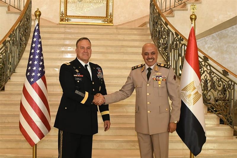 Egypt's Armed Forces Chief of Staff, US CENTCOM commander discuss military cooperation