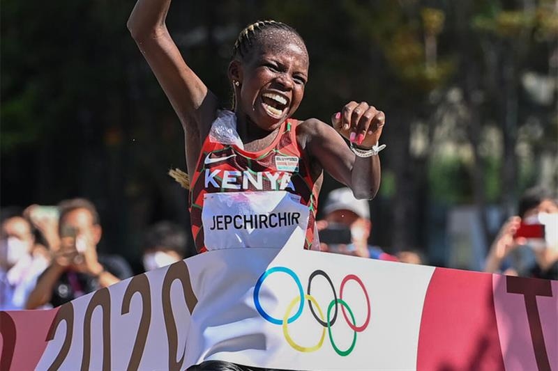Athletics: Tokyo Olympic champion Jepchirchir relishes Japan return - Omni sports