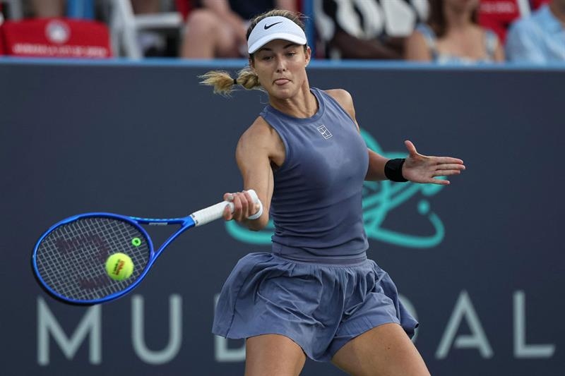 Tennis: Kalinskaya meets Fernandez, De Minaur faces Spaniard in DC finals - Omni sports