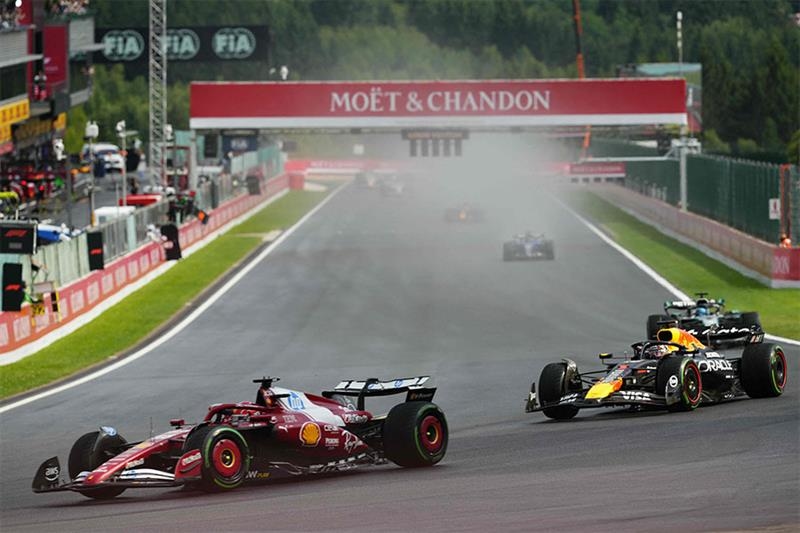 Formula One: Delayed start at Belgian Grand Prix highlights F1's challenge with racing in the rain - Omni sports