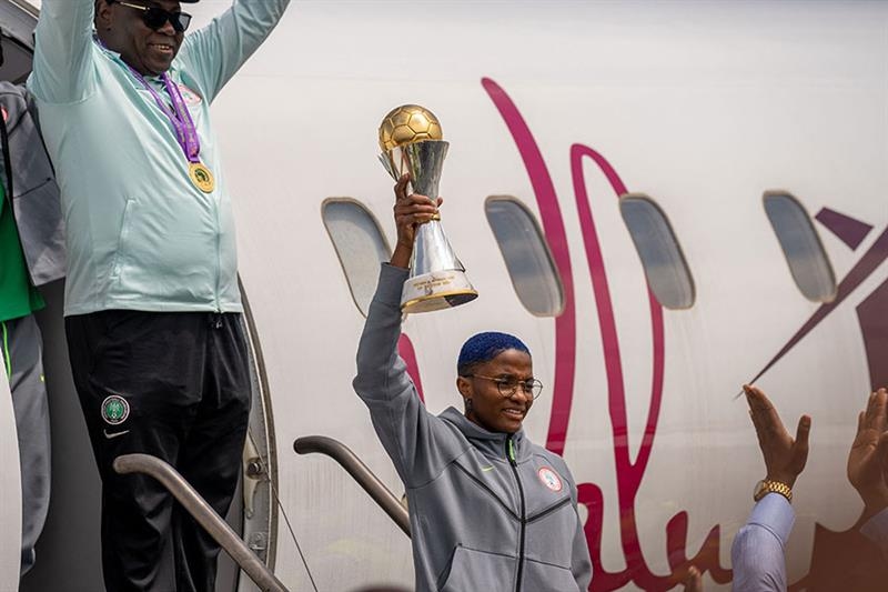 Tinubu receives Nigerian women's team after Africa Cup victory - Africa
