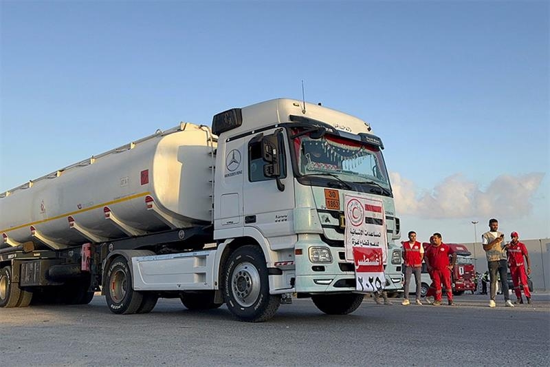 Egypt's 12th aid convoy heads to Gaza with food, fuel supplies - Foreign Affairs