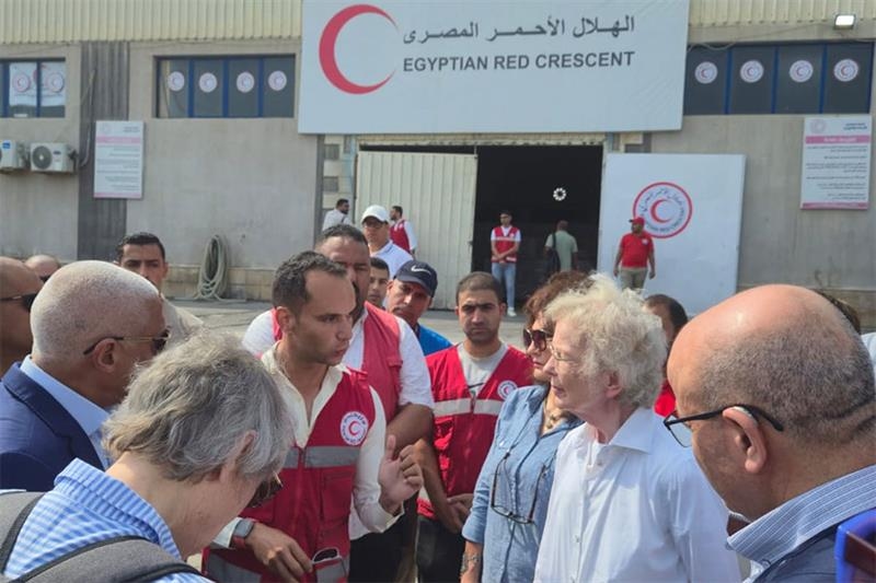 Relief waiting in Egypt's Arish: Elders say Israel starving and killing of Gazans 'must end now'