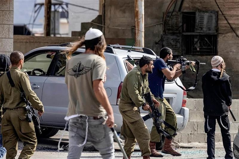 Palestinian officials say Israeli settler kills one in West Bank clash - War on Gaza