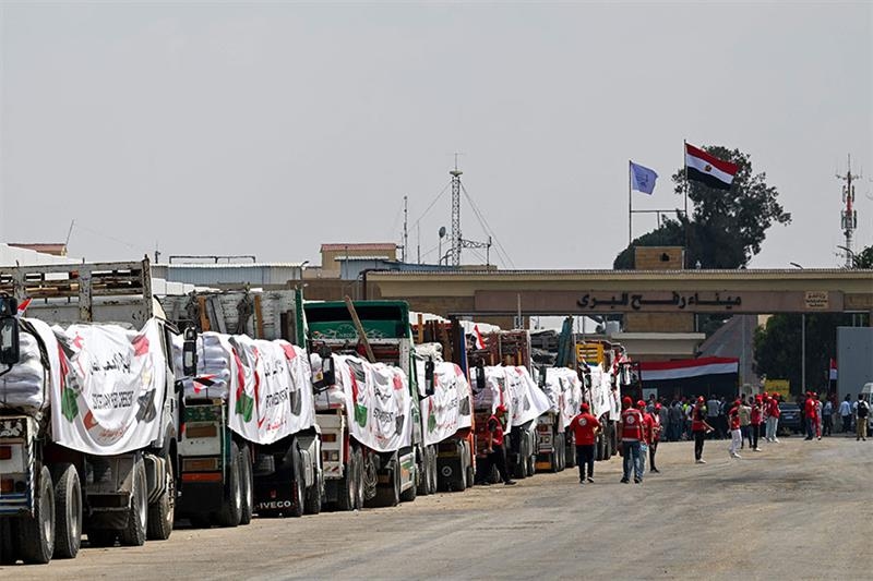 Egypt sends 18th aid convoy as starvation deaths rise in Gaza - Foreign Affairs
