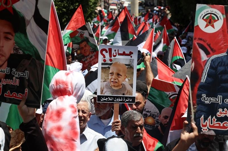 Thousands of Palestinians across West Bank protest against Israeli war on Gaza - War on Gaza