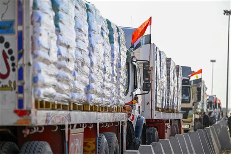 Eighth Egyptian aid convoy heads to Gaza - Foreign Affairs