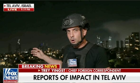 Fox News Reporter on Iran Missile Attack: 'I've Never Seen This Kind of Fire'