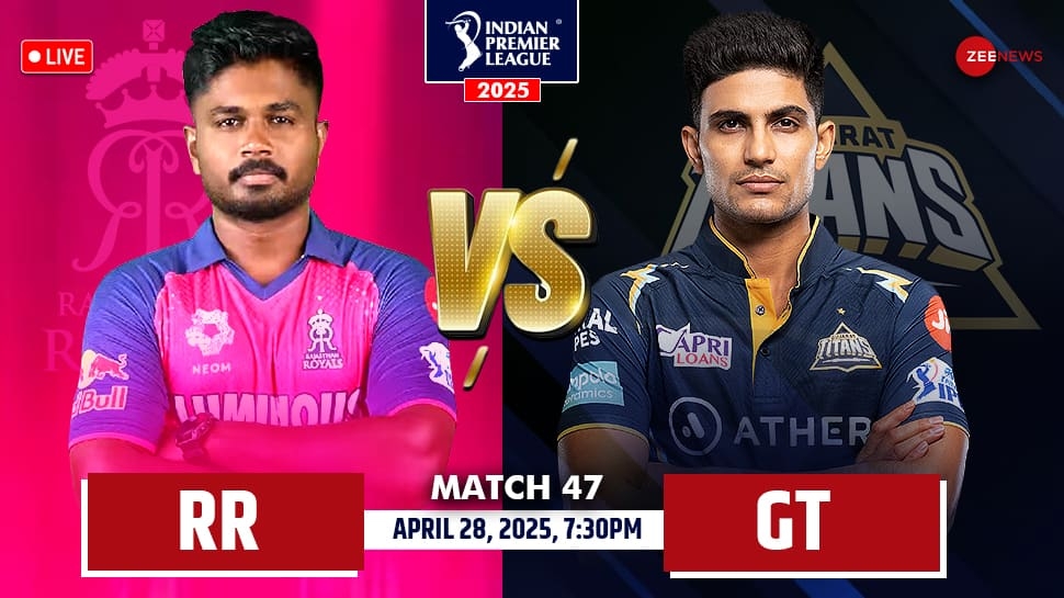 RR VS GT, IPL 2025 Updates: Rajasthan Royals Eye Comeback, Face Gujarat Titans