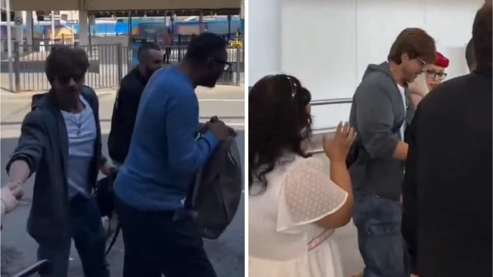 Shah Rukh Khan's New York Arrival Ahead Of Met Gala 2025 Sparks Fan Frenzy — Watch Video