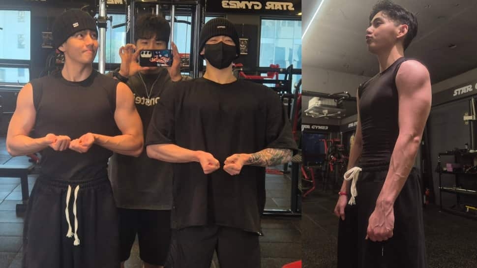 BTSs V And Jungkook Flaunt Military-Honed Physiques In Viral Gym Pics Ahead Of Discharge, Fans REACT