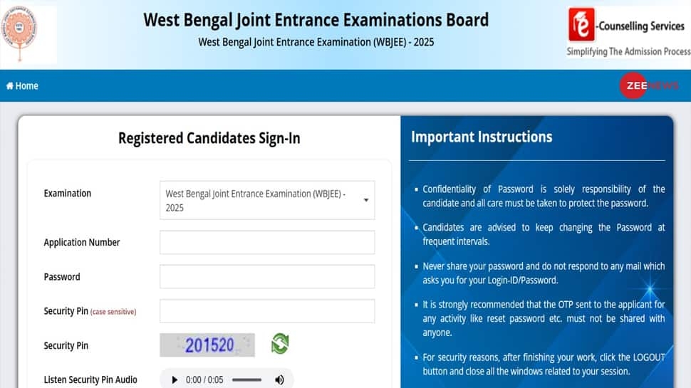 WBJEE Answer Key 2025 Released At wbjeeb.nic.in- Check Direct Link, Steps To Download Here