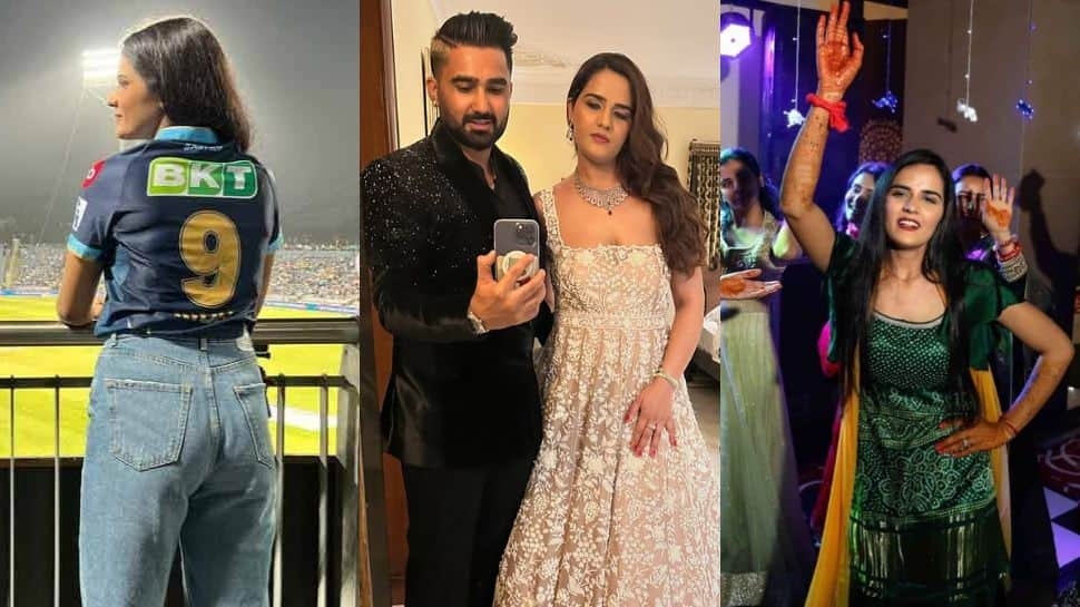 Happy Birthday Rahul Tewatia: All About Gujarat Titans All-Rounders Love Story With Wife Ridhi Pannu