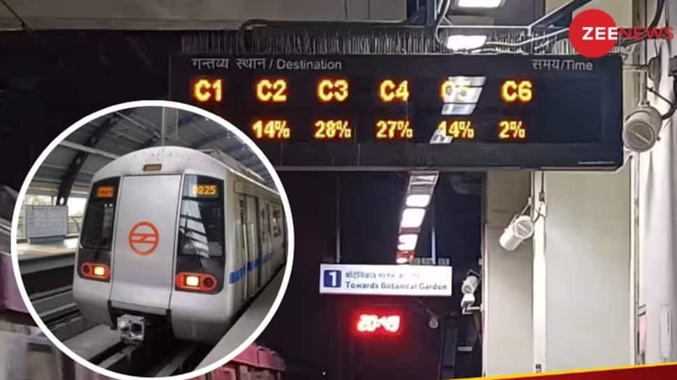 Delhi Metros Secret Revealed: How to Find Empty Coaches Before You Board The Train