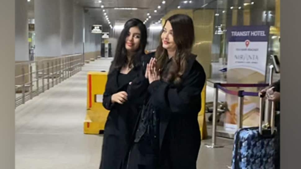 Aishwarya Rai Bachchan Returns From Cannes 2025 With Daughter Aaradhya