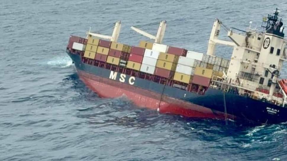 21 Crew Rescued After Liberian Container Ship Tilts Off Kochi Coast