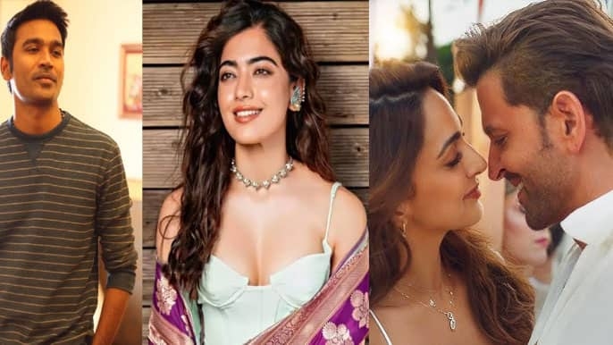 8 Hot New On-Screen Pairings Of 2025: Dhanush-Rashmika To Hrithik Roshan-Kiara Advani