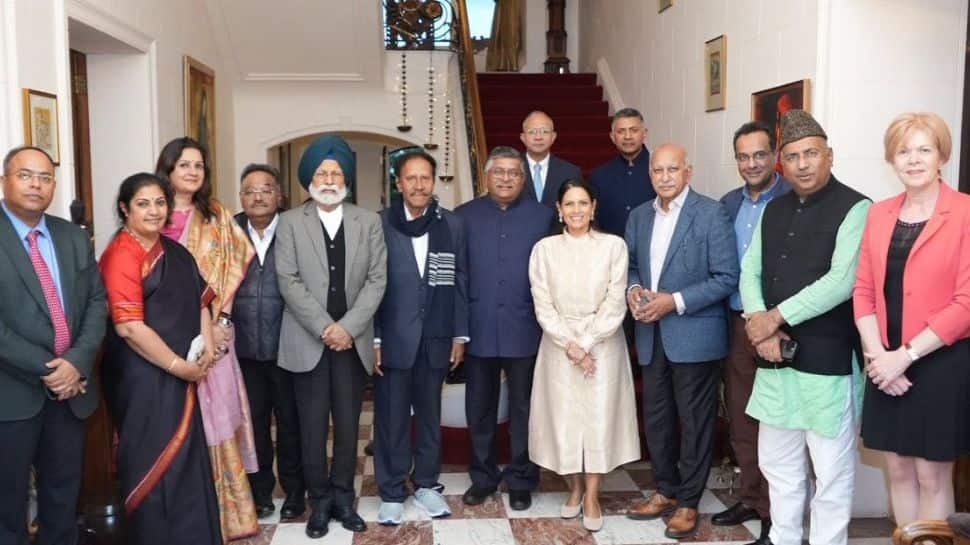 All-Party Delegation Meets UKs Shadow Foreign Secretary Priti Patel, Shares Indias Firm Resolve In Combating Cross-Border Terrorism