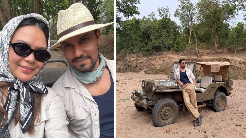 Randeep Hooda And Wife Lin Laishram Head To Kanha National Park, Indulge In Wildlife Photography