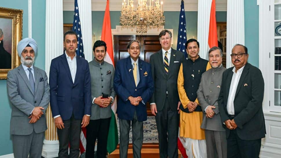 All-Party Delegation Calls On US Deputy Secretary Of State; Briefs Him On Pahalgam Attack, Op Sindoor