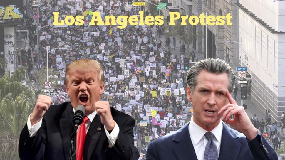 Gas, Guns And Gridlock: LA Protest Over Immigration Raids, Trump Mobilises National Guard