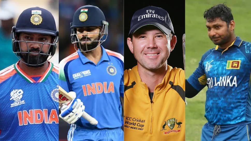 8 Cricketers With Five Plus ICC Final Appearances: Rohit Sharma & Virat Kohli Lead, Ravindra Jadeja Follows Behind, Ricky Ponting At…