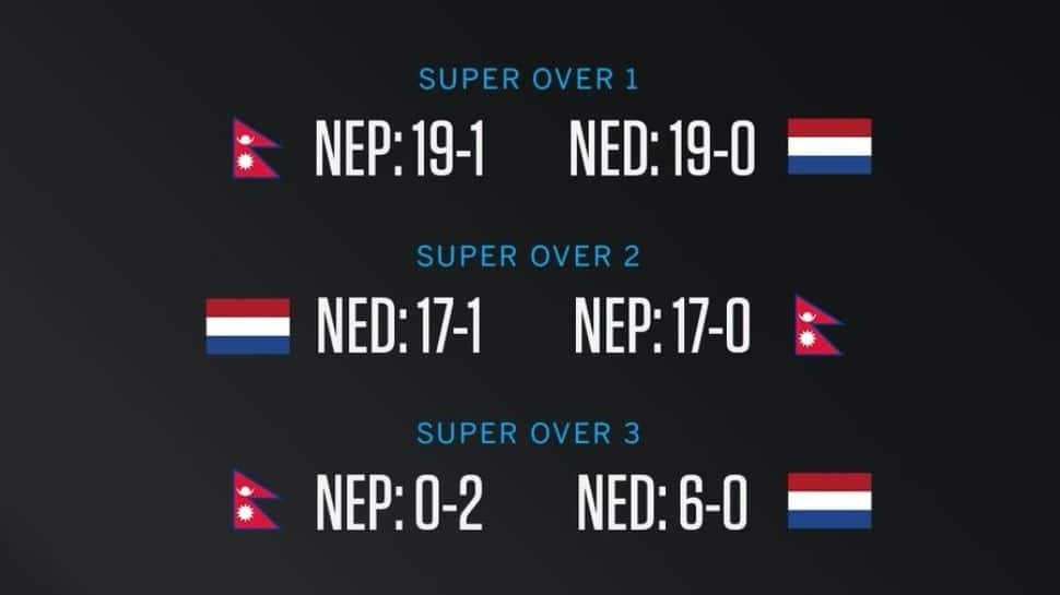 First-Ever Triple Super Over In Men's Cricket: Netherlands Beat Nepal In Record-Breaking T20 Clash
