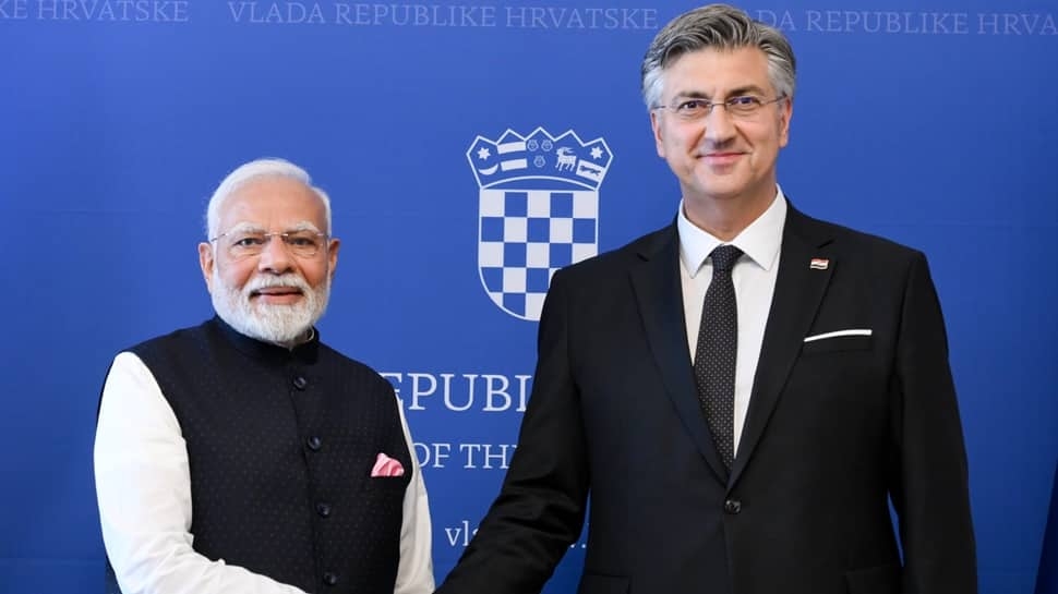 PM Modi In Croatia: Zagreb Backs Indias Fight Against Terrorism; Bilateral Relations, Trade Take Centerstage