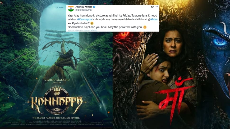 Kannappa X Maa Box Office Clash: Akshay Kumar Sends Heartfelt Wishes To Ajay Devgn And Kajol Ahead Of Release
