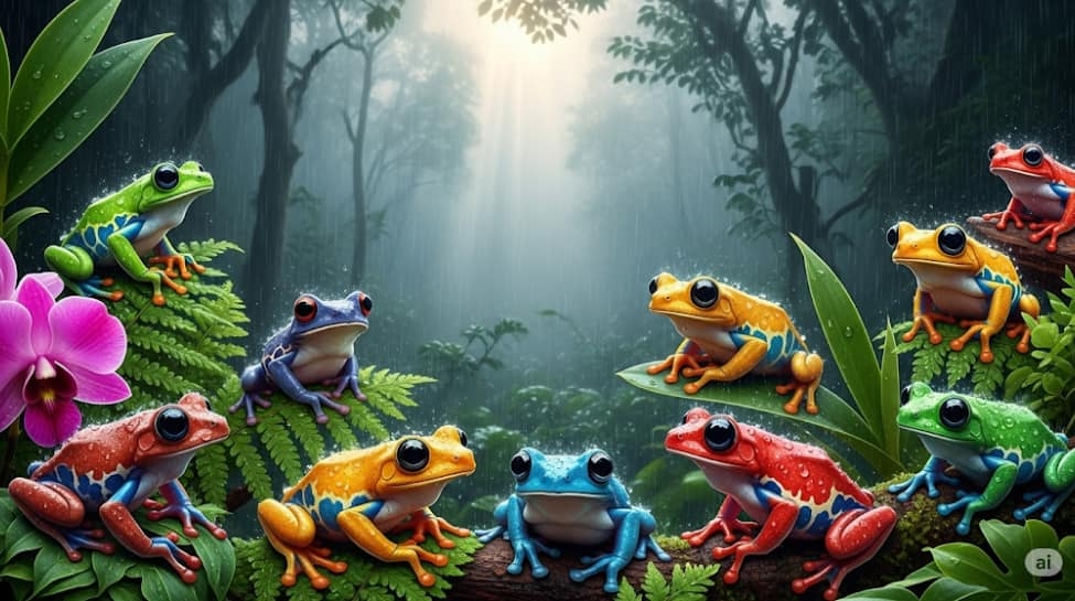 Rain Brings Them Out: 8 Colorful Frogs That Appear Only During Monsoon