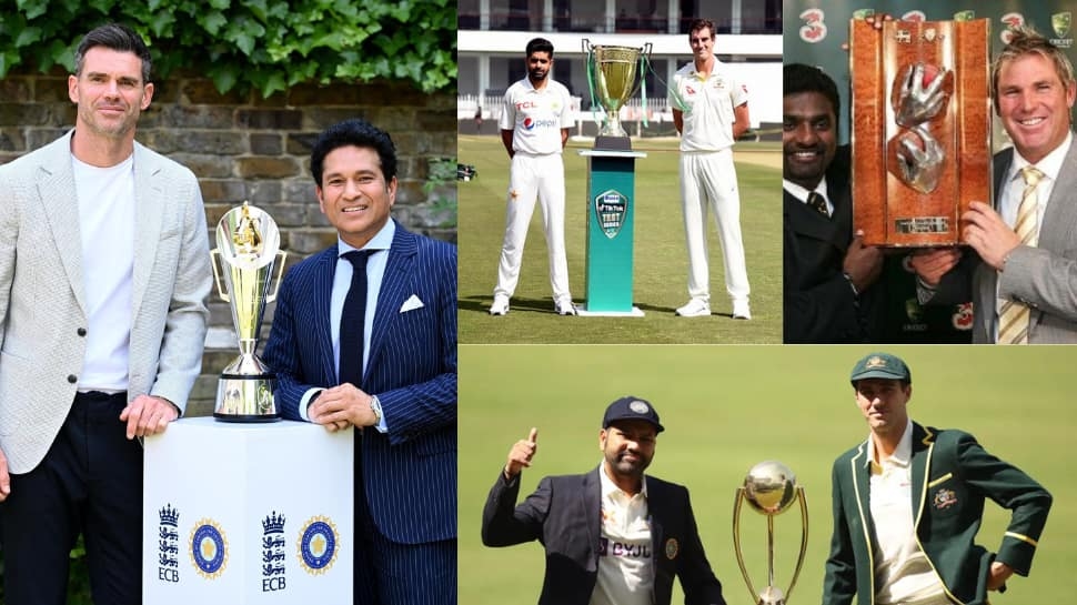 From Anderson-Tendulkar To Border-Gavaskar Trophy: 10 Test Trophies Named After Cricket Legends Like Sachin Tendulkar, James Anderson, Clive Lloyd And More