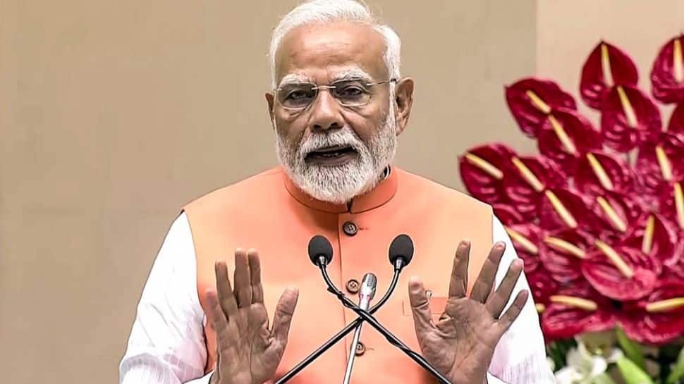 PM Modi Conferred With Title Of Dharma Chakravarti At Centenary Celebrations
