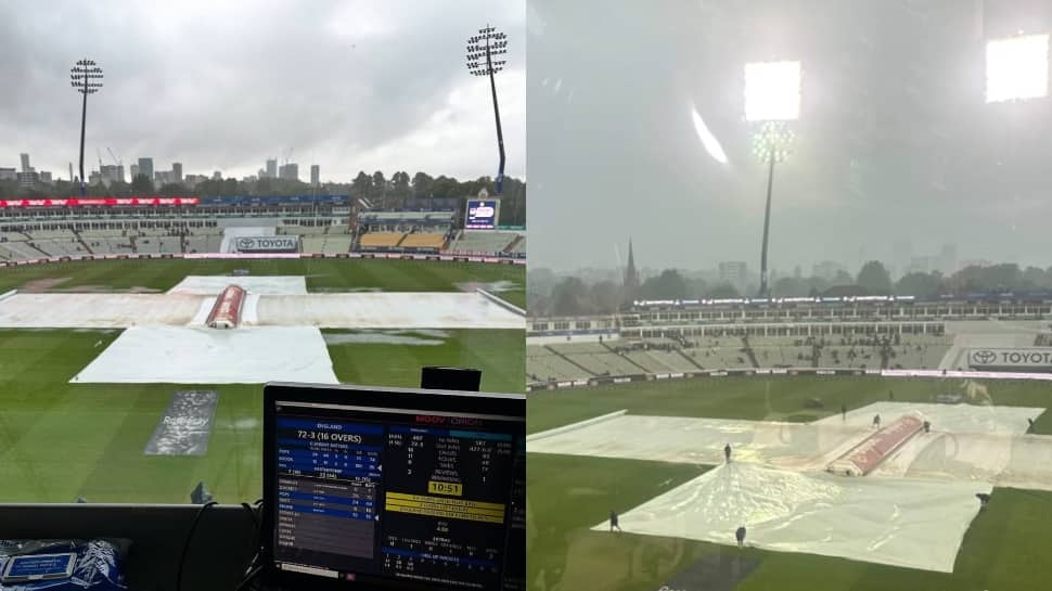 IND Vs ENG, 2nd Test Day 5: Rain Delays Start Of Play At Edgbaston