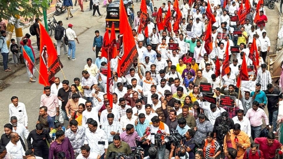 Maharashtra: MNS Workers Detained, Raj Thackeray Party Workers Stage Protest, CM Fadnavis Reacts