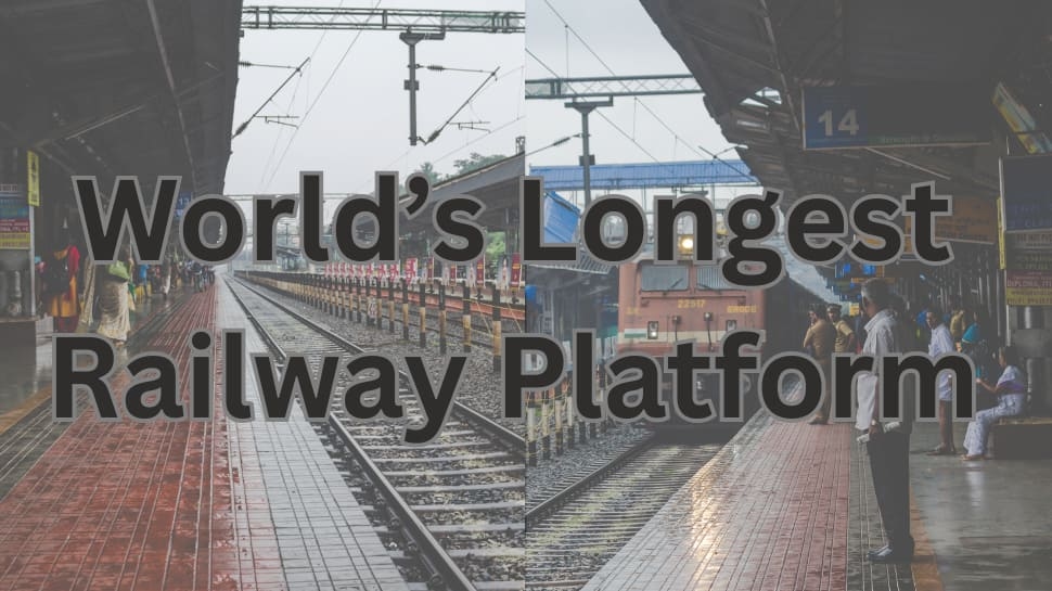 Worlds Longest Railway Platform Holds Guinness Record: It Is Not In China, Or Japan, Its In India