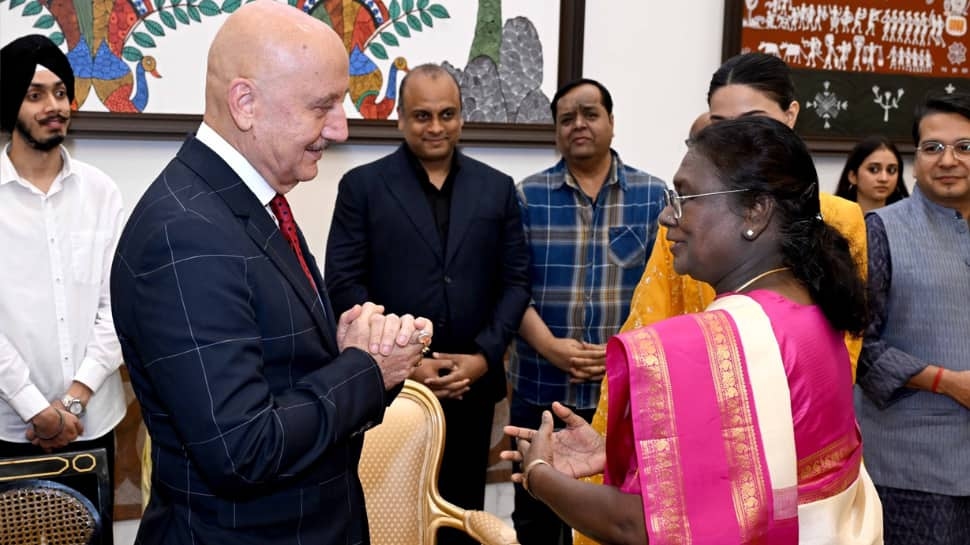 Delhi CM Rekha Gupta Attends Premiere Of Anupam Kher's Tanvi The Great