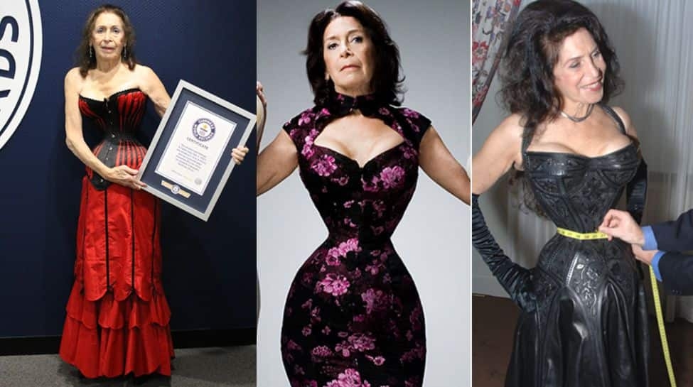 Meet Woman With Worlds Smallest Waist: Holds Guinness World Records For 26 Years; Her Waist Is Just.....Wore Corset For 23 Hours
