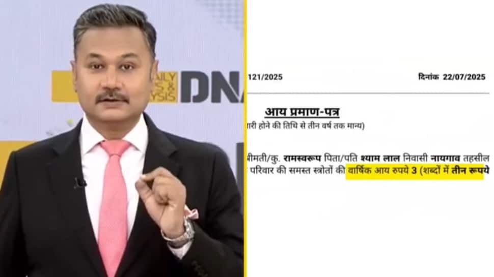 India's Poorest Man? Income Certificate Claims Annual Earning Of Just Rs 3