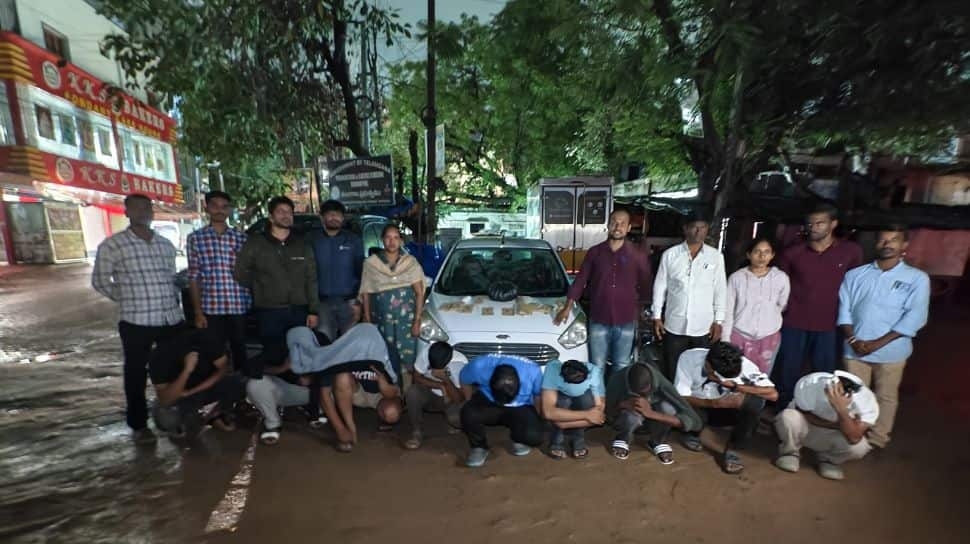 Rave Party Busted In Hyderabad: Nine Arrested, Various Drugs And Luxury Cars Seized