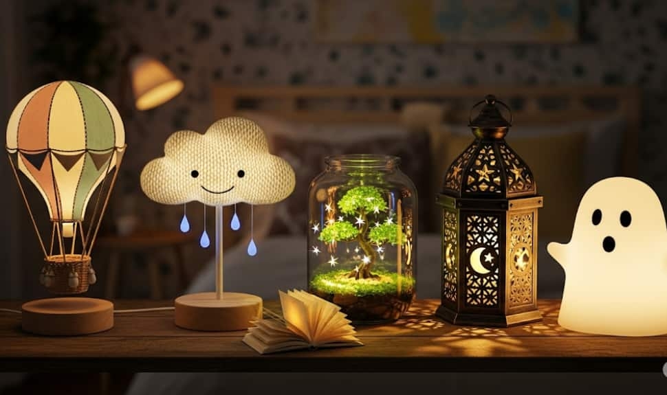 Brighten Your Space: 4 Cute & Creative Night Lamps Kids and Adults Will Love
